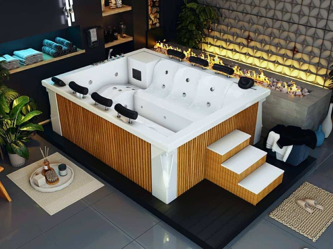 شهر جکوزی فروش جکوزی هشت نفره مدل Asl999 در شهریار رباط کریم